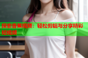 探索香蕉视频：轻松剪辑与分享精彩短视频